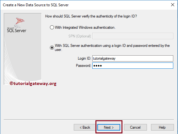 SQl Server Authentication to Log In 5