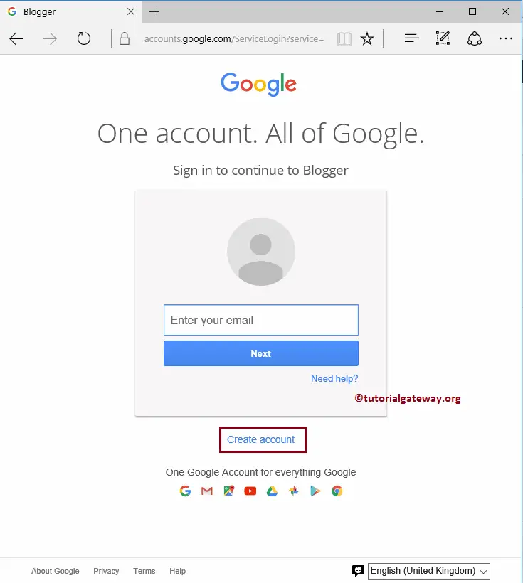 Enter Gmail Id 1