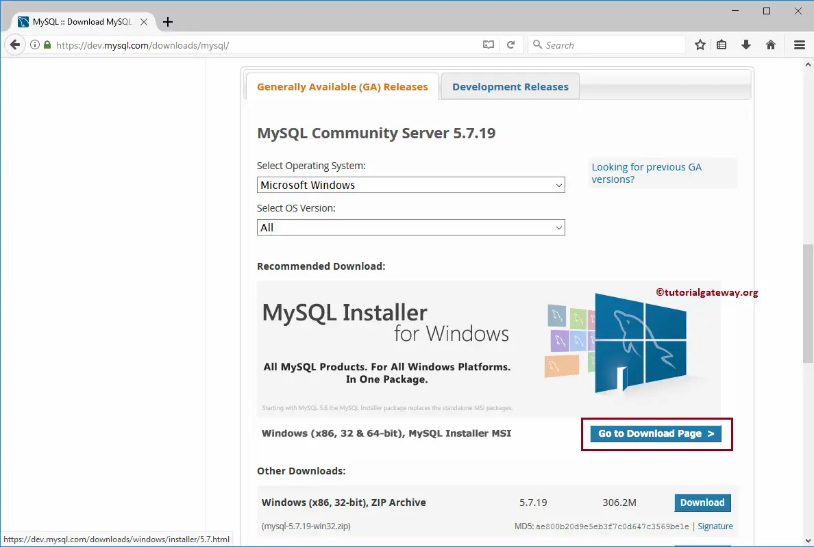 How to Download MySQL 7