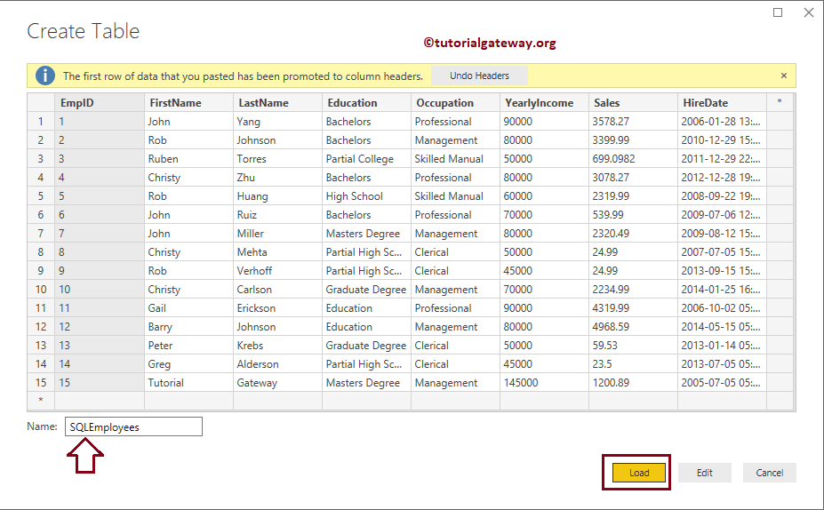 How to Enter Data into Power BI 15