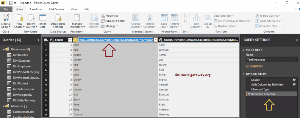 How to Rename Column Names in Power BI 5