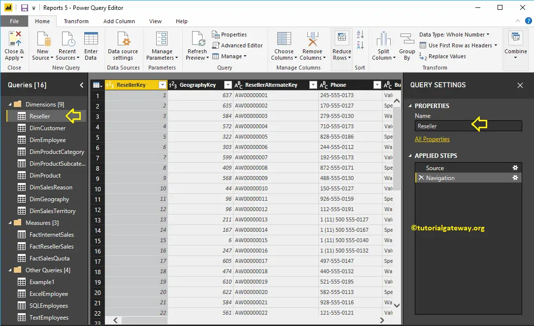 How to Rename Table Names in Power BI 4