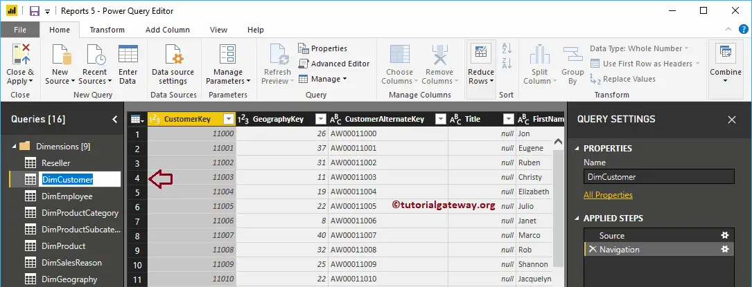 How to Rename Table Names in Power BI 6