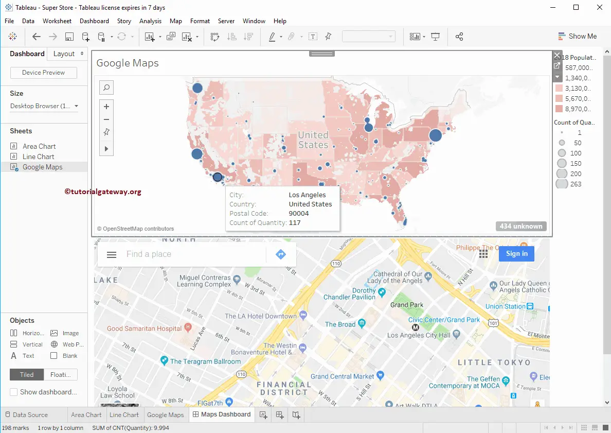 How to Use Google Maps in Tableau 22