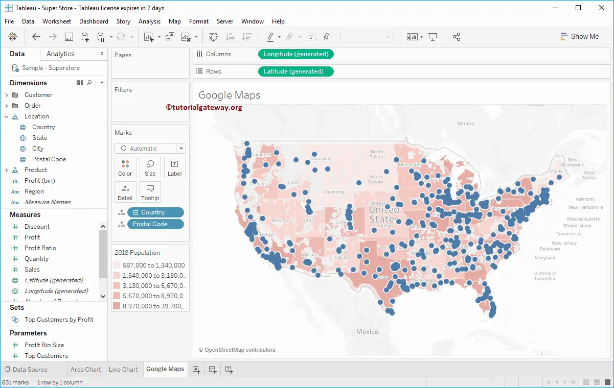 How to Use Google Maps in Tableau 3