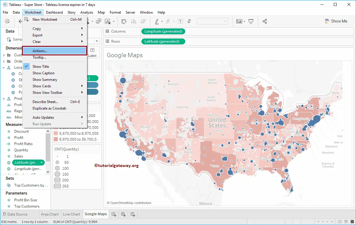 How to Use Google Maps in Tableau 5