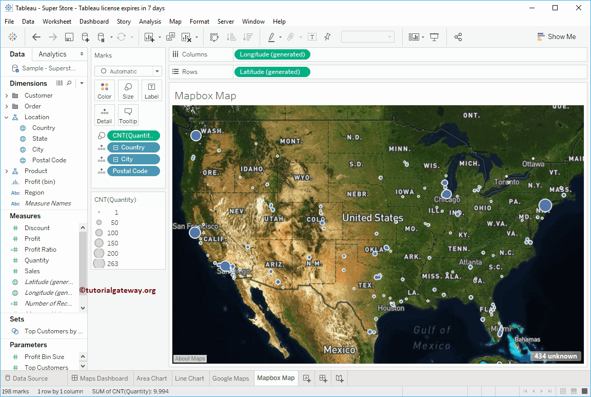 How to use Mapbox Maps as a Background Map in Tableau 14