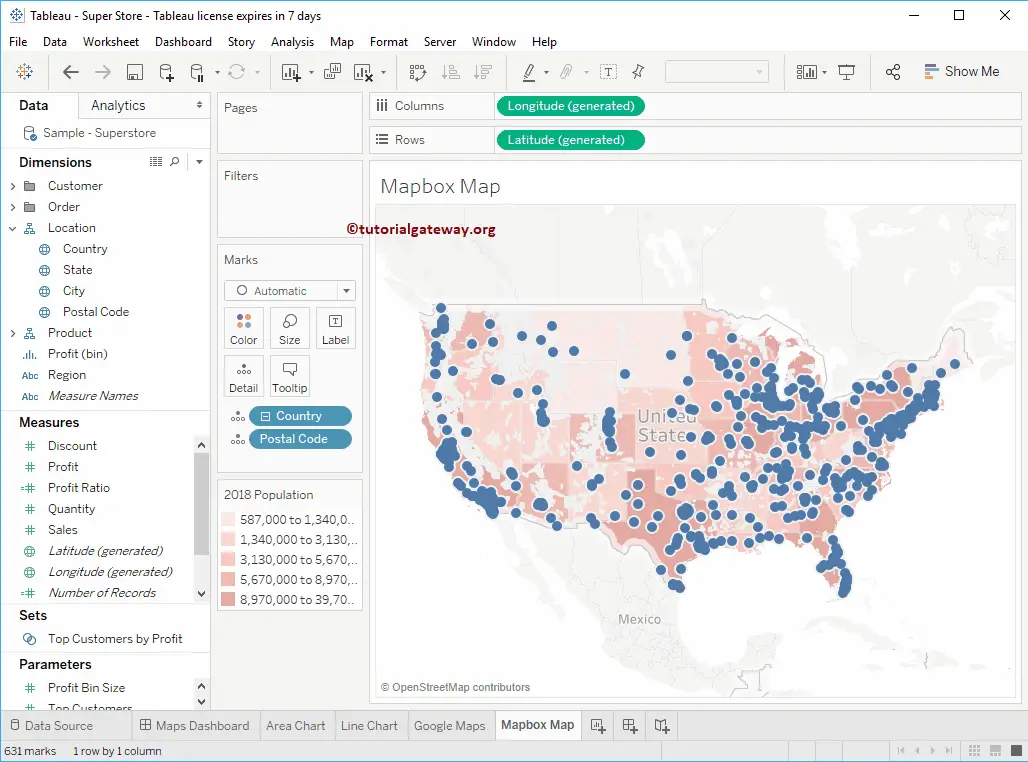 How to use Mapbox Maps as a Background Map in Tableau 4