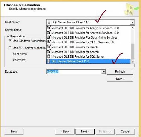 Import Data from Excel to Sql Server Using SSIS Import And Export Data Wizard 5
