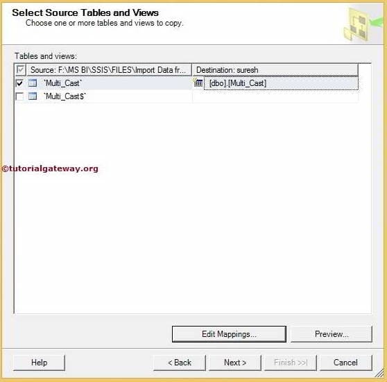 Import Data from Excel to Sql Server Using SSIS Import And Export Data Wizard 9