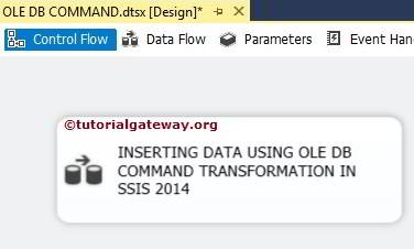 Inserting Data Using OLE DB Command Transformation in SSIS 1