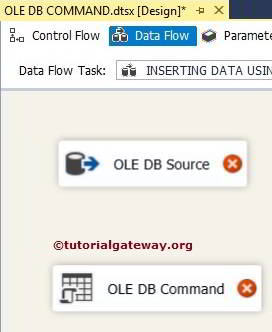Inserting Data Using OLE DB Command Transformation in SSIS 2