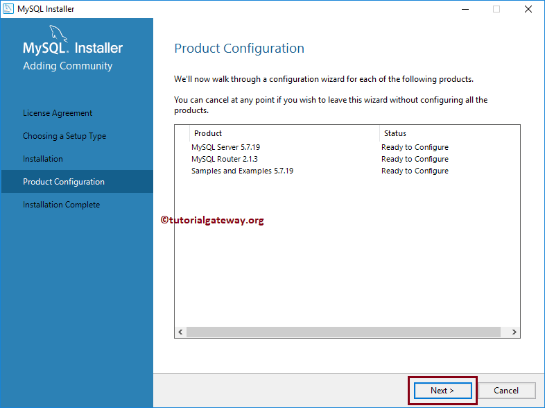 Install MySQL on Windows 12
