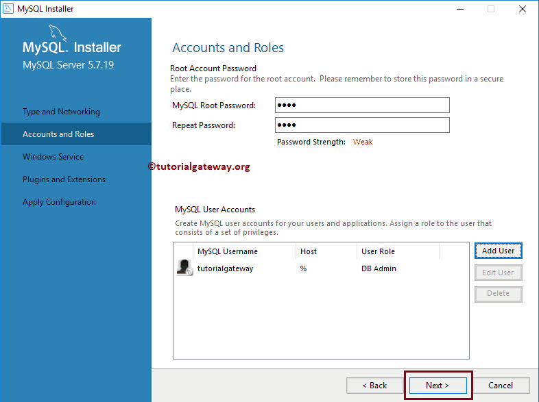 Install MySQL on Windows 19