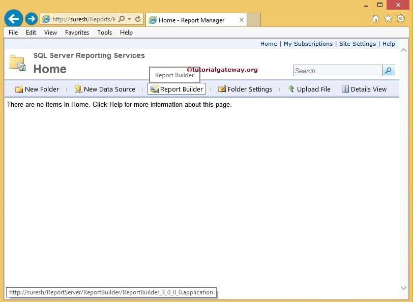 Install SSRS Report Builder