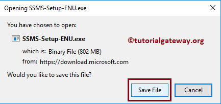 Click the Save File button 12