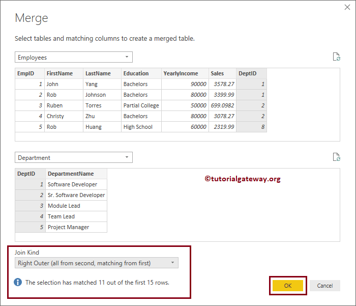 Joins in Power BI 15