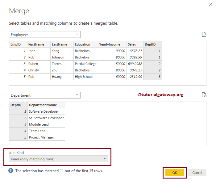 Joins in Power BI 19