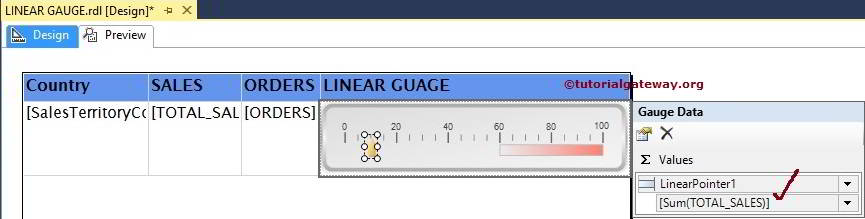Add Column to Linear Gauge Data 2