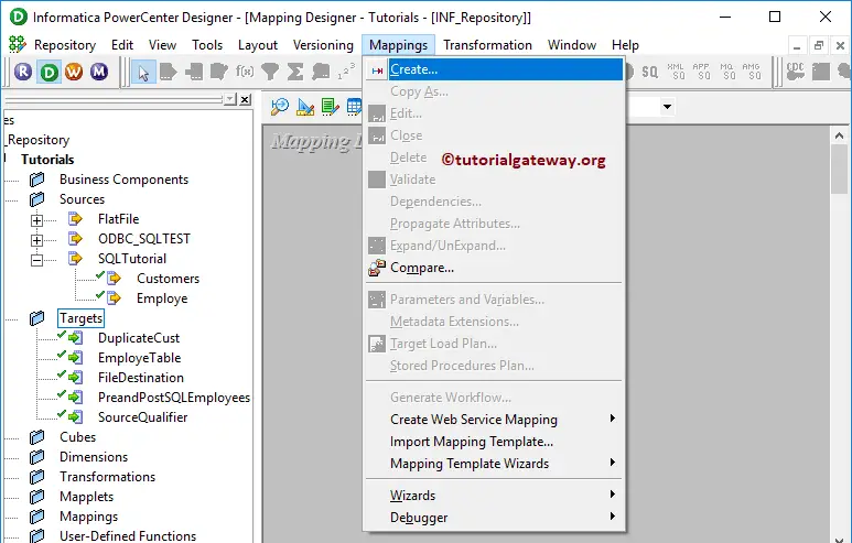 Create Mapping to Load Data From Text File to SQL Server in Informatica 12