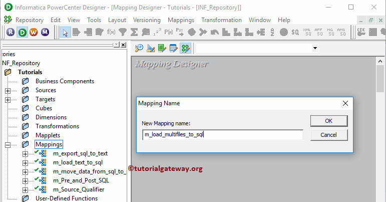 Load Multiple Text Files Mapping Name