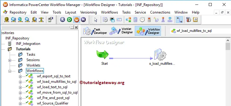 Load Multiple Text Files Workflow Designer