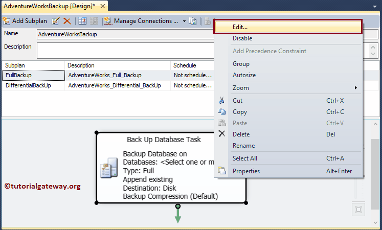 SQL Maintenance Plan