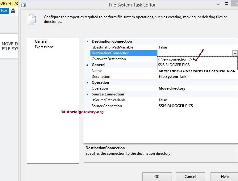 Move Directory Using FIle System Task in SSIS 6