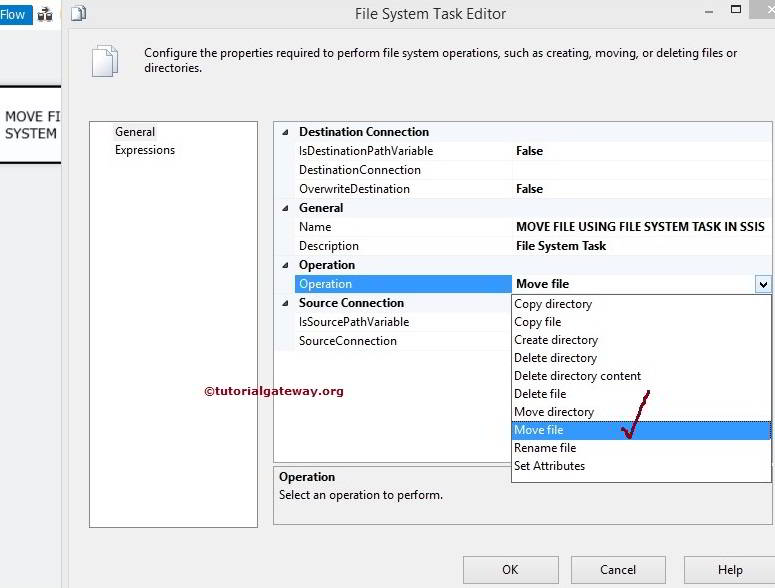 Move File Using File System Task in SSIS 3