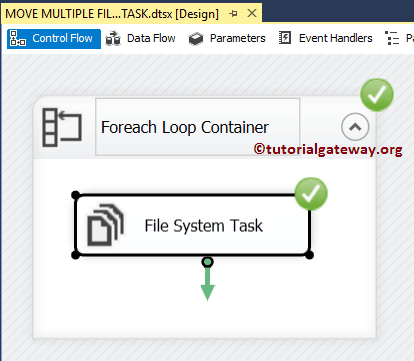 Move Multiple files using File System Task in SSIS 15