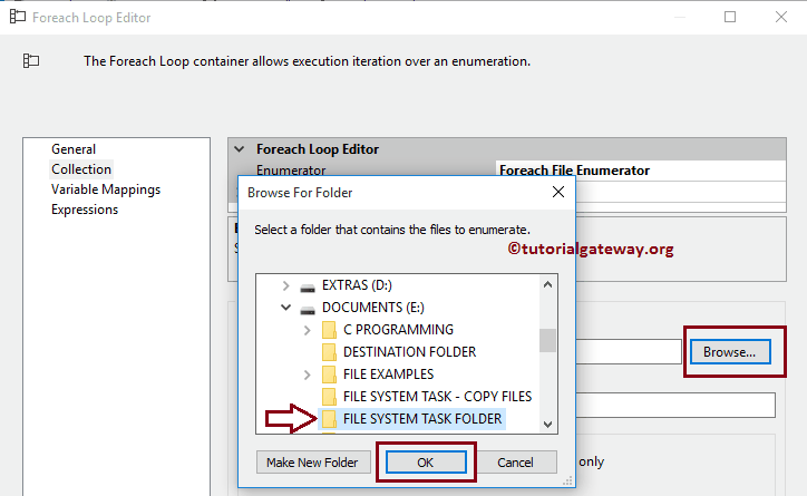 Move Multiple files using File System Task in SSIS 4