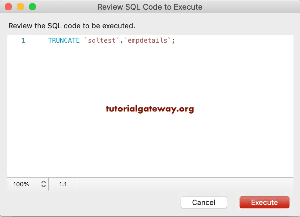 Review SQL Code to Execute 7