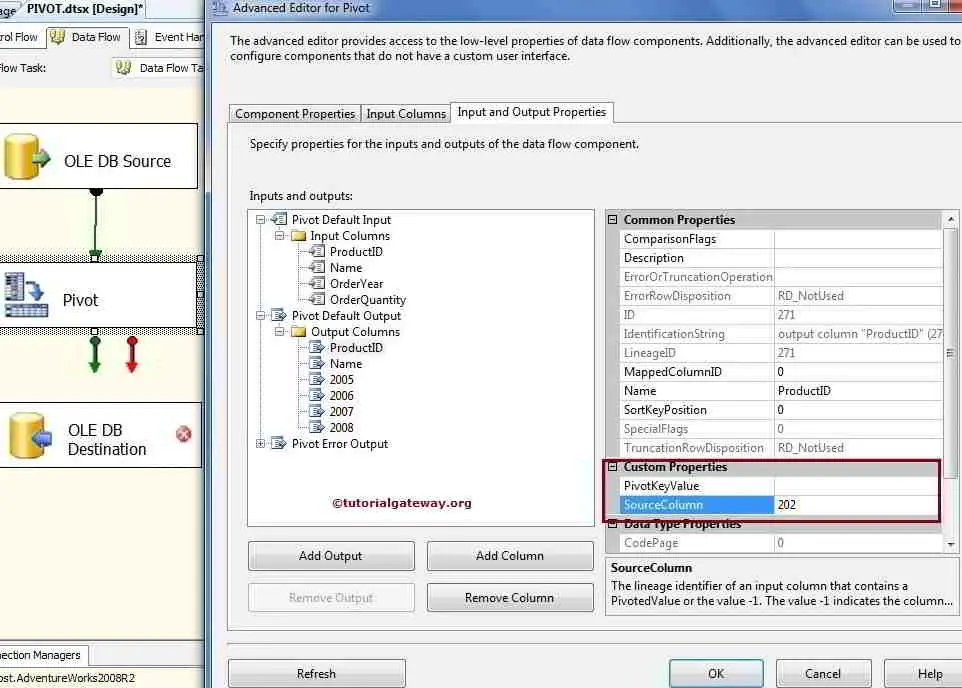 PIVOT TRANSFORMATION IN SSIS 2008 R2 11
