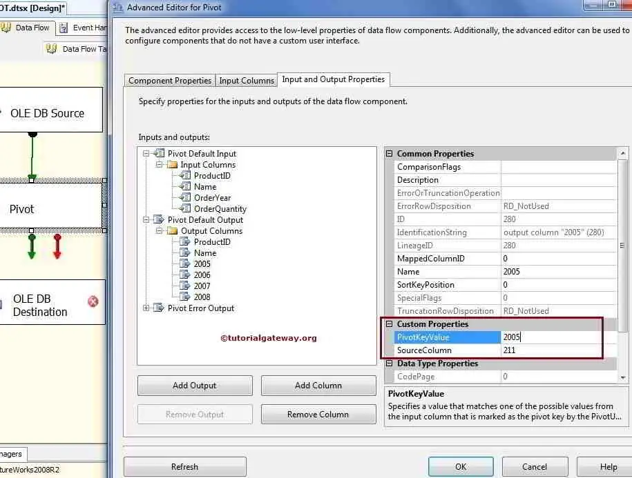 PIVOT TRANSFORMATION IN SSIS 2008 R2 13