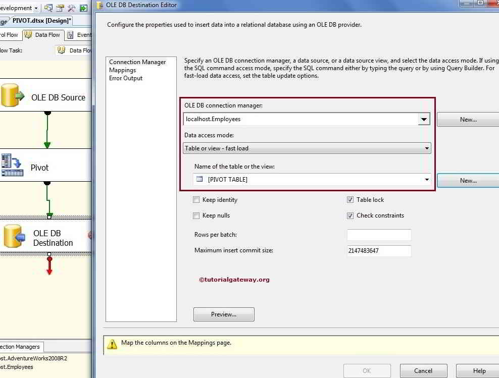 PIVOT TRANSFORMATION IN SSIS 2008 R2 17