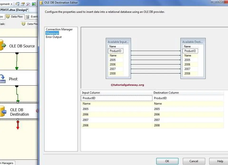 PIVOT TRANSFORMATION IN SSIS 2008 R2 18