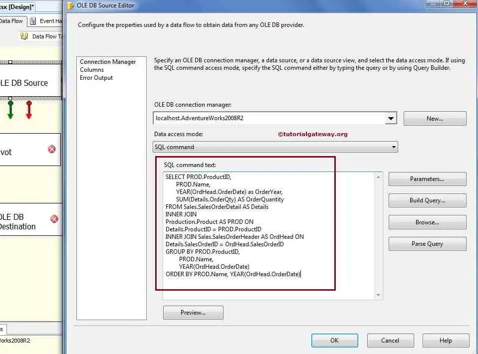 PIVOT TRANSFORMATION IN SSIS 2008 R2 3
