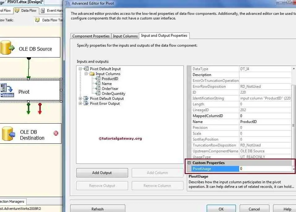 PIVOT TRANSFORMATION IN SSIS 2008 R2 7