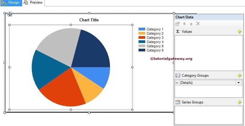 SSRS Pie Chart Data 4