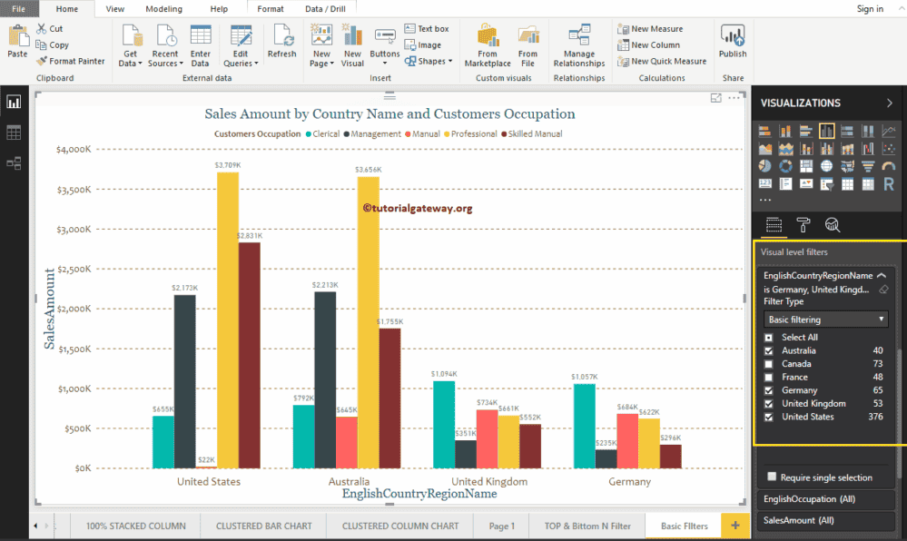 Power BI Advanced Filters 4