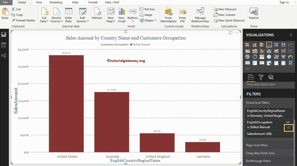 Power BI Basic Filters 13