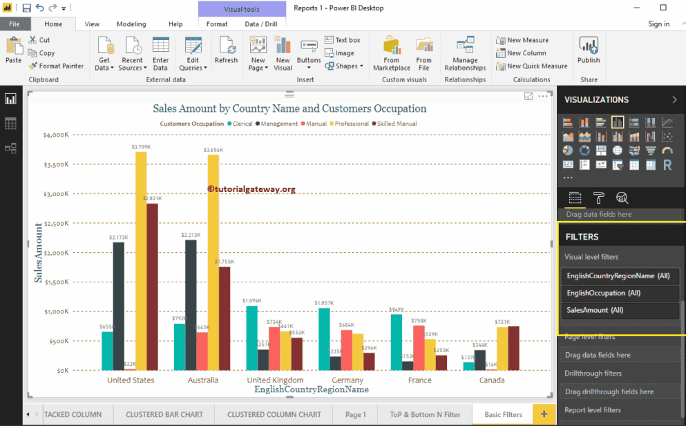 Power BI Basic Filters 16