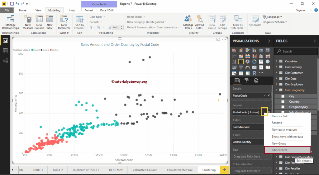 Power BI Clusters 5
