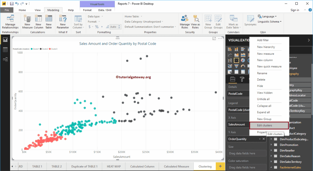 Power BI Clusters 6