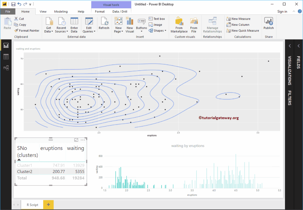 Power BI R Script 13