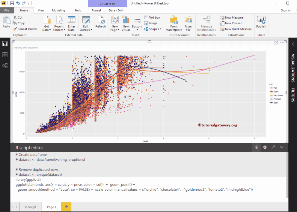 Power BI R Script 14