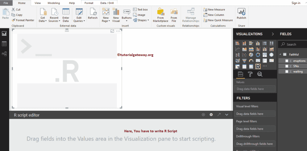 Power BI R Script 3