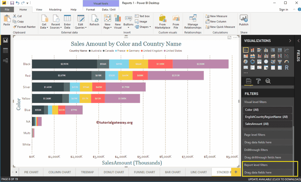 Power BI Report Level Filters 1