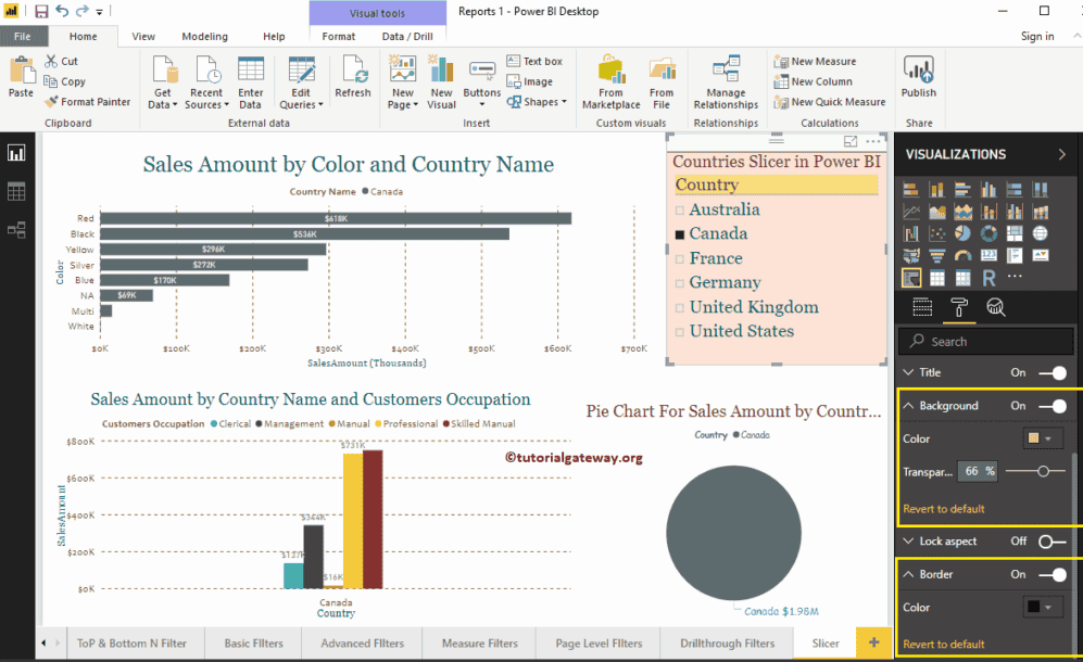 Power BI Slicer 13