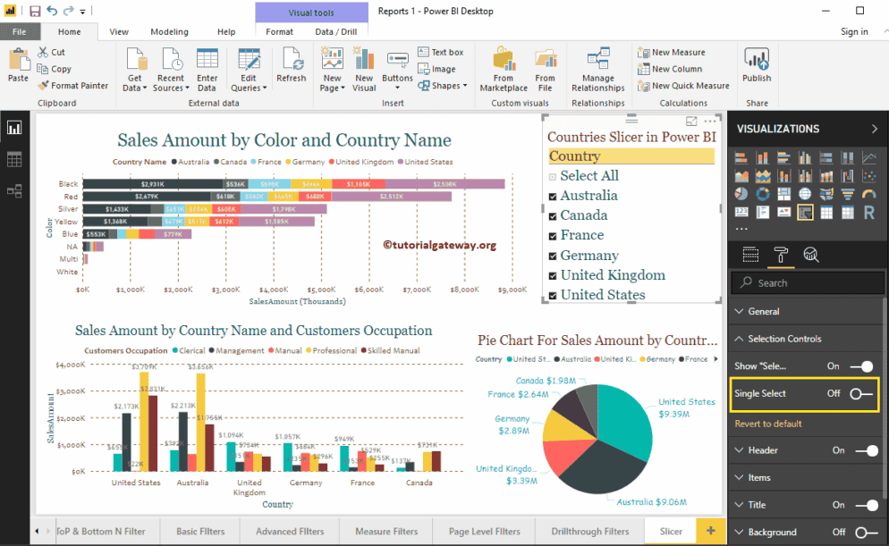 Power BI Slicer 16